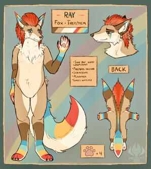 Front view w/ headshot, chibi and extra info